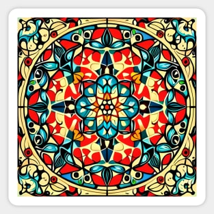 Indian Pattern #0003 Sticker